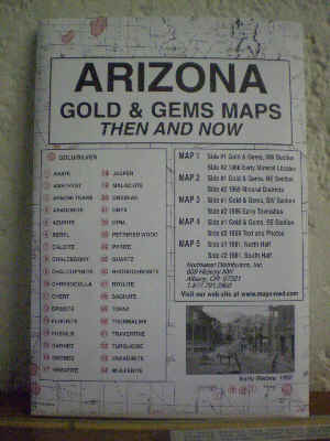 Mineral sites in Arizona, modern and historical. C